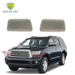 For TOYOTA SEQUOIA K6 2008 2009-2019 85045-0C010 85044-0C010 Front Bumper Headlight Washer Spray Nozzle Cover Cap 850450C010