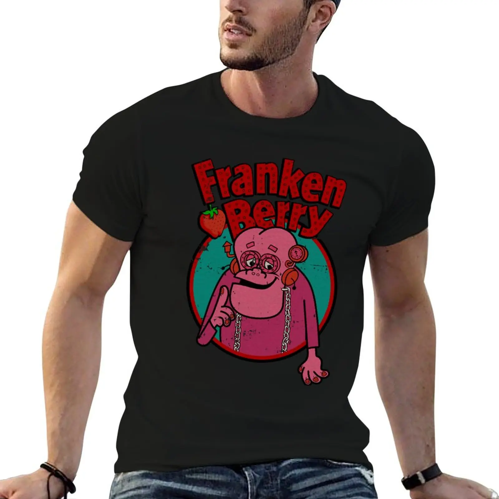 

man for t t for white shirts man shirts T-Shirt FrankenBerry cotton pack