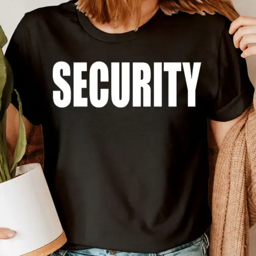 Security Bodyguard Staff Management Workwear Uniform Womens T Shirts Top #DNE