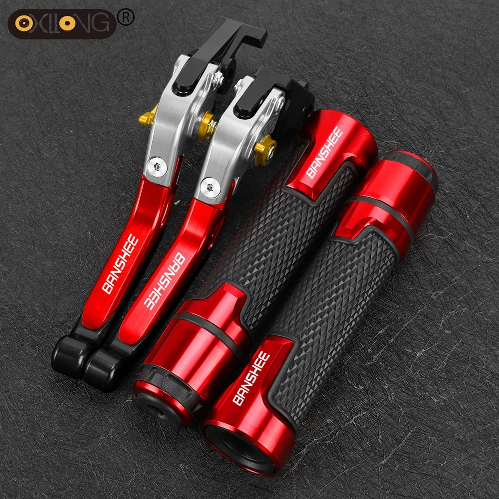 

FOR YAMAHA YFZ 350 Banshee 2002 2003 2004 2005 2006 2007 2008 Motorcycle Brake Clutch Levers Handlebar Handle bar Hand Grips end