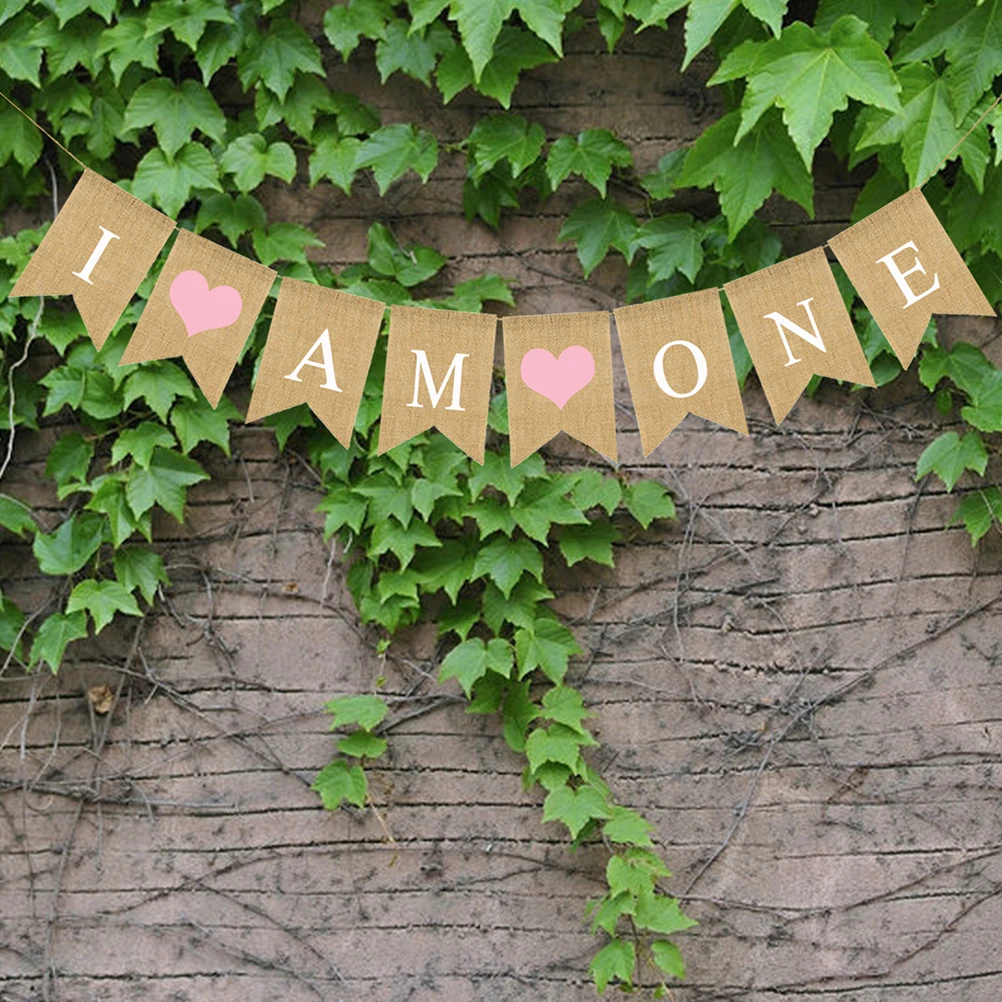 

Heart Pattern Bunting Garland Colorful Flags For Kids Birthday Party Decoration Indoor Outdoor Use Birthday Banner For