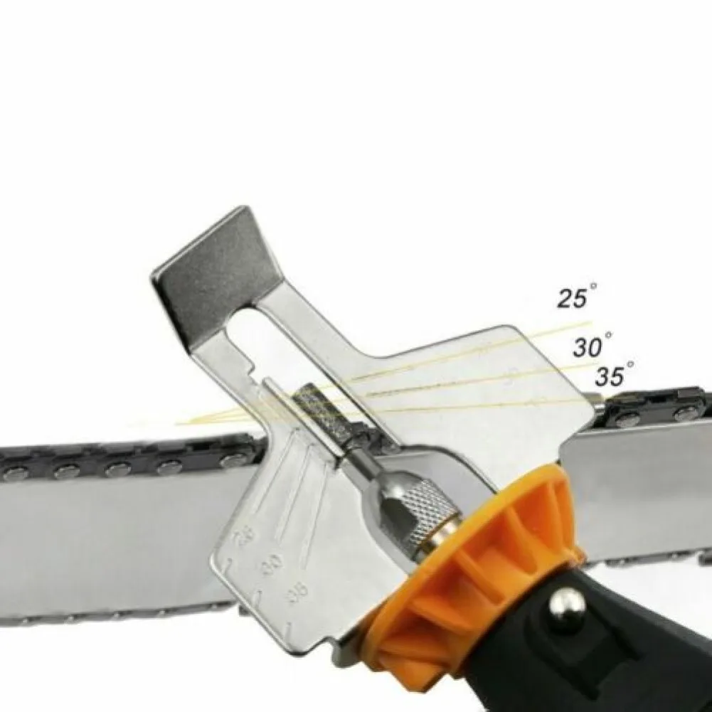 Sharpening Chainsaw Sharpener High Speed Steel Pack Ruler Tool Tools 5Pcs set Accessories Attachment Chain Saw