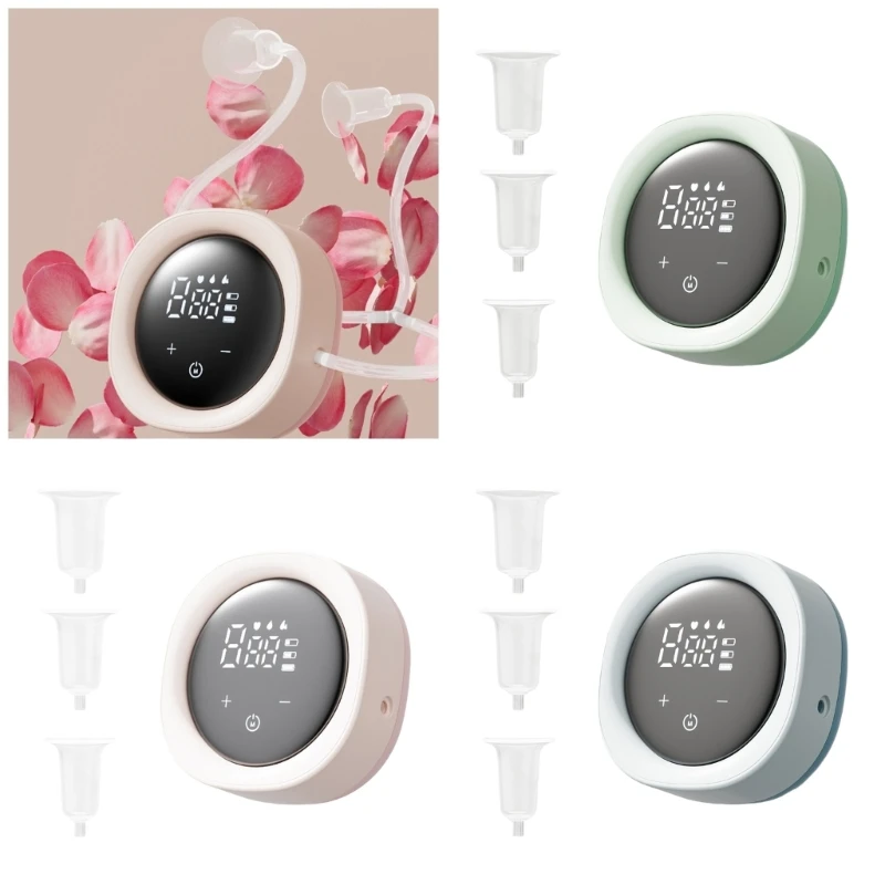 9 Gear Nipple Pump Electric Nipple Corrector Portable Inverted Nipple Puller Rechargeable Sunken Nipple Puller for Women