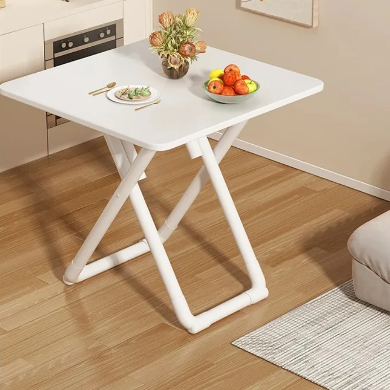طاولة خشبية مدمجة قابلة للطي بدون تجميع لمحلات شاي الحليب، طاولة طعام محمولة للاستخدام المنزلي في الهواء الطلق