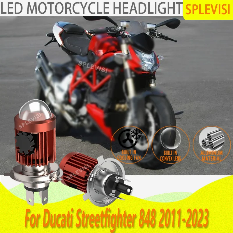 

LED Motorbike Bulb - Your 1 Year Warranty of Safety For Ducati Streetfighter 848 2011 2012 2013 2014 2015 2016 2017 2018-2023