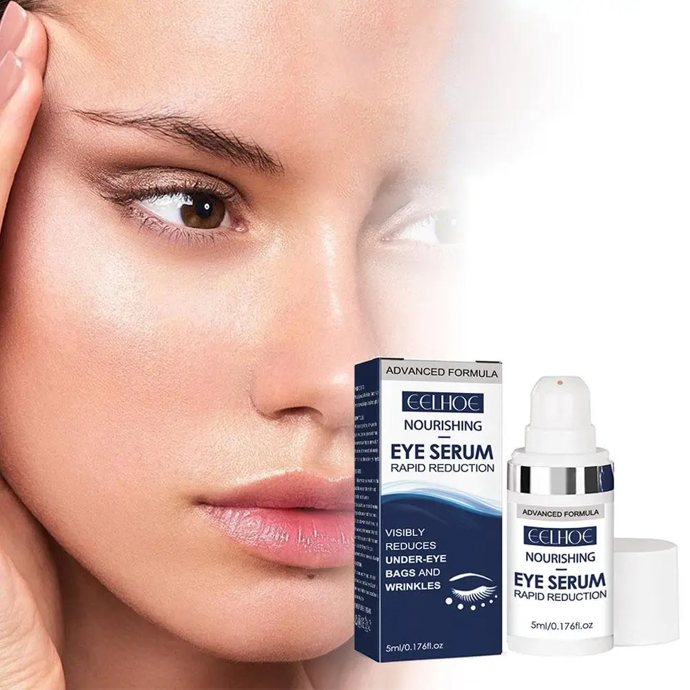 Peptide Anti Rimpel Oogcrème Hydraterende Reparatie Donkere Vervaging Oogverwijderingslijnen Cirkels Fijne Oogzakken Lichter Serum N9f1