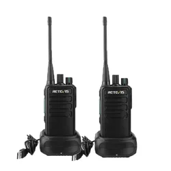 Portable Walkie Talkie 2 Pieces Walkie-talkies FRS PMR PMR446 Legal Portable Two-way Radio ht VOX SOS for Hotel Factory Hunting