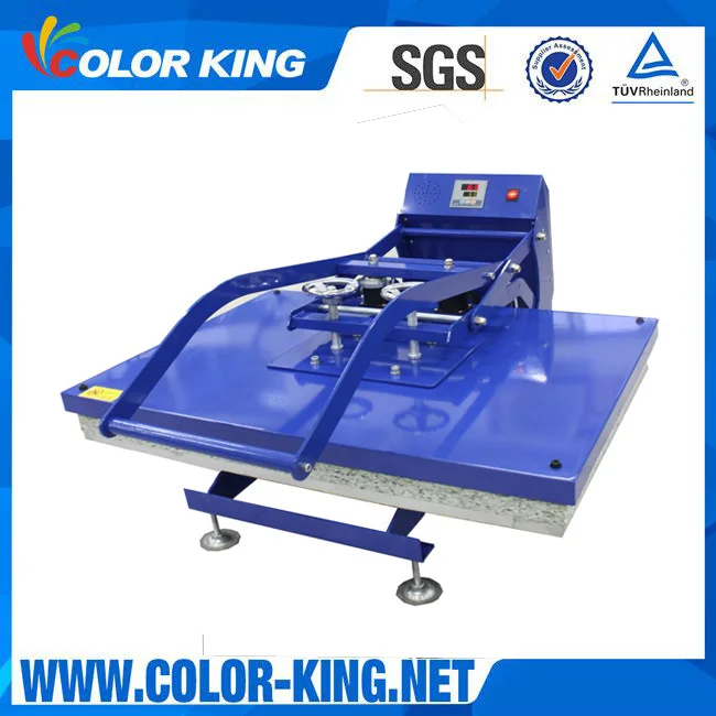 رائجة البيع الصناعية 60*80 تنسيق كبير الحجم آلة الصحافة الحرارة الطباعة التسامي