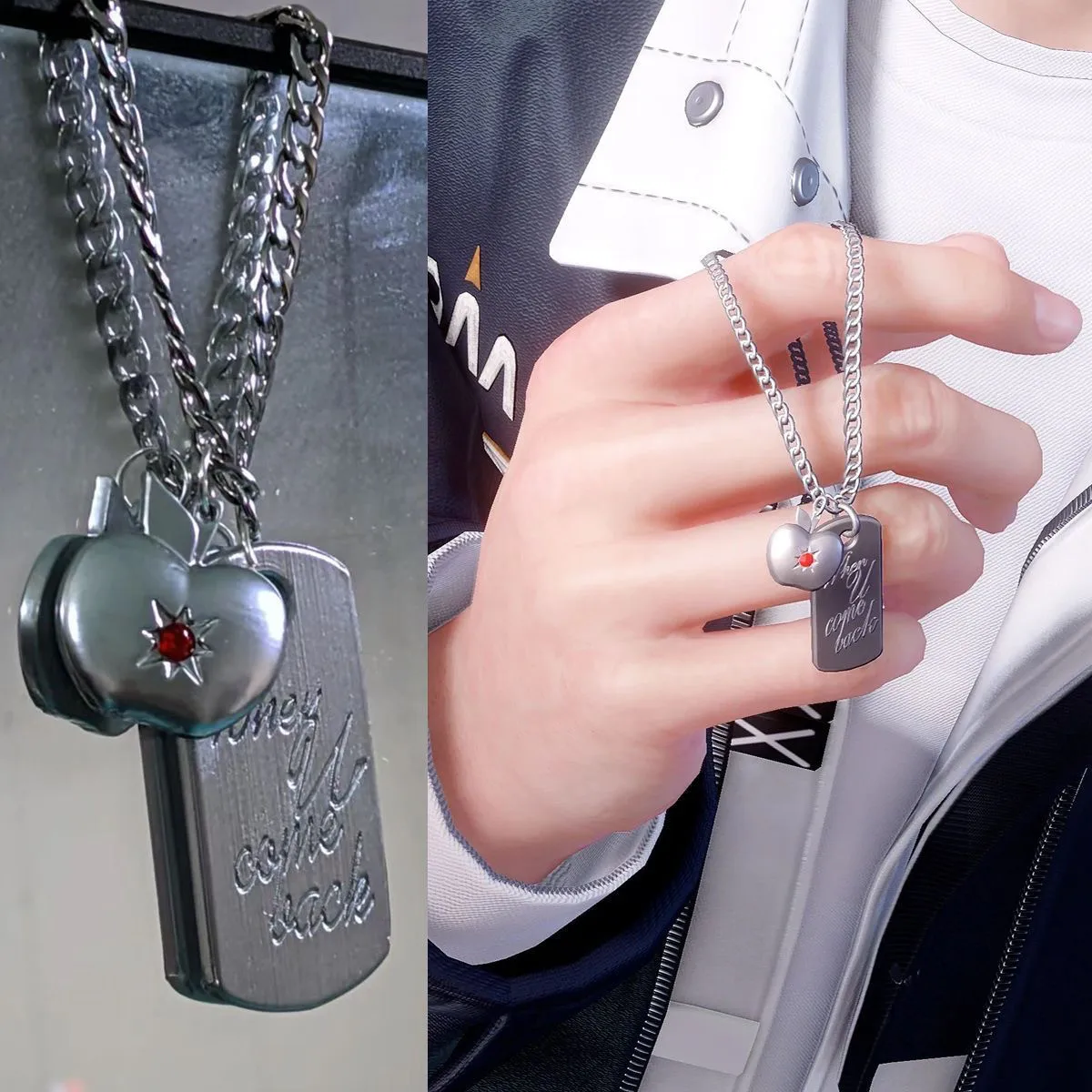 Love and Deepspace Caleb necklace pendant