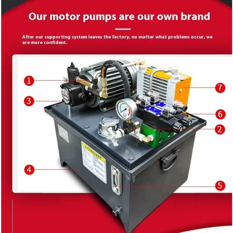 نظام المحطة الهيدروليكية تجميع محطة الزيت مضخة الزيت أداة آلة محطة الضخ المصغرة الصغيرة