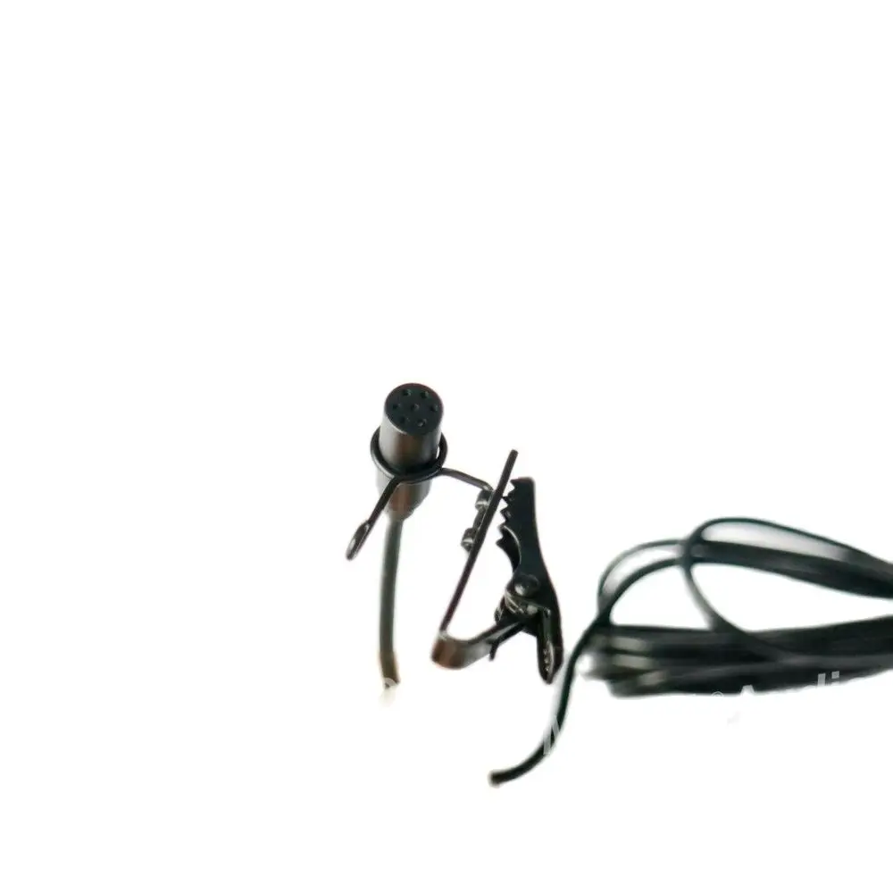 TQG TA4 Stecker Digitales Wireless Lavalier-mikrofon Für Shure ULX SLX PGX QLX AD4D ULXD Clip Revers BeltPack Emitter ME2-Shure