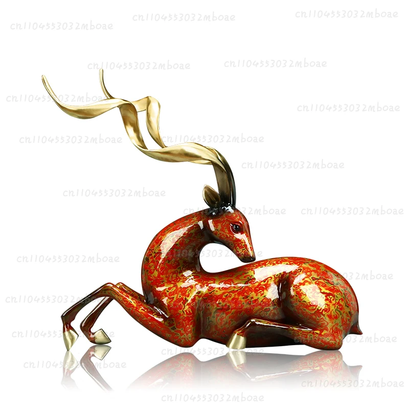 

hot sale Brass deer ornaments