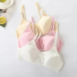 Girls Training Bra Kids Cotton Cartoon Tops Crop Teens Big Children's Underwear Sports Bras Teenager Clothing