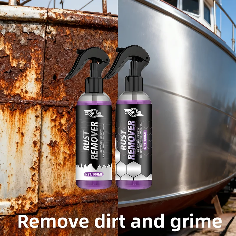 Multi-Functional Rust and Oxidation Removal Kit for Ships - Rust Remover, Suitable for Stainless Steel, Metal, Decks, Railings,