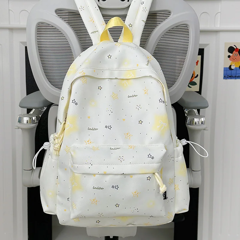 Japanese StyleinsSimple Style Small Backpack for Students, Middle School and College Students, Lightweight Double Shoulder Bag,