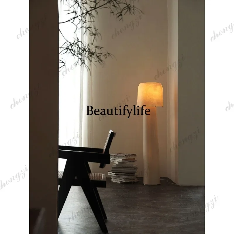 R134 Medieval Floor Lamp Living Room Sofa Hotel B & B Clothing and Accessories Store Art Wabi Sansi Wind Ambient Light
