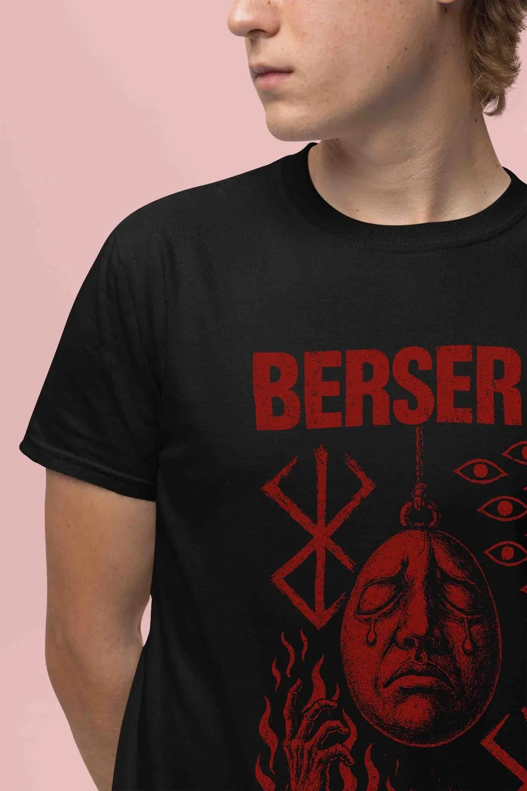 Berserk Shirt Guts Tshirt Casca T-Shirt Griffith Top Warrior Anime Unisex Tee