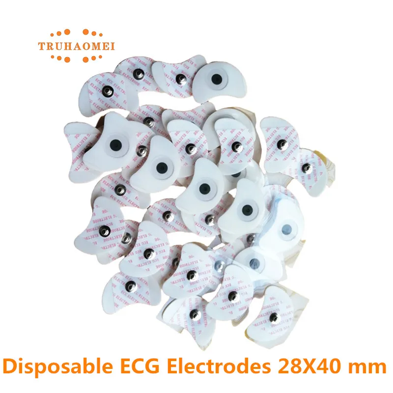 

Disposable ECG Electrodes 50 PC Each Bag Non Woven EKG Pads Adult or Child Sizes