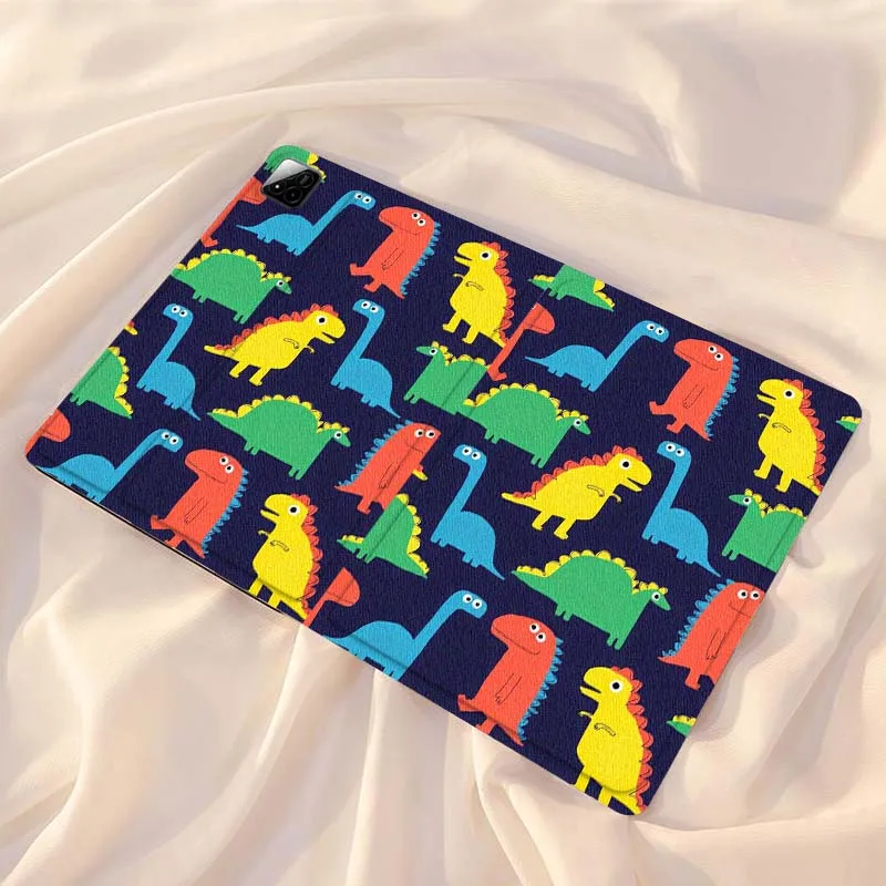 

Cartoon Anime Dinosaur Tablet Case For Xiaomi Redmi Mi Pad 4 5 6 7 8 K SE Mini Pro Plus Max 10.1 11.2 inch