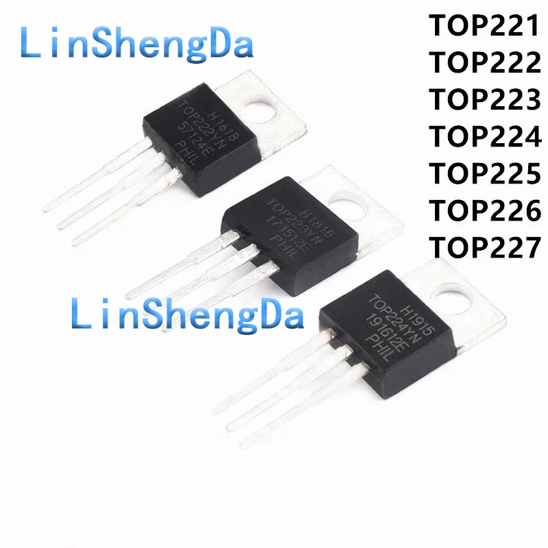 5pcs TOP227YN TO220 TOP227Y TO-220 TOP227 TOP226YN TOP226 TOP225YN TOP225 TOP224YN TOP224 TOP223YN TOP223 TOP222YN TOP221YN