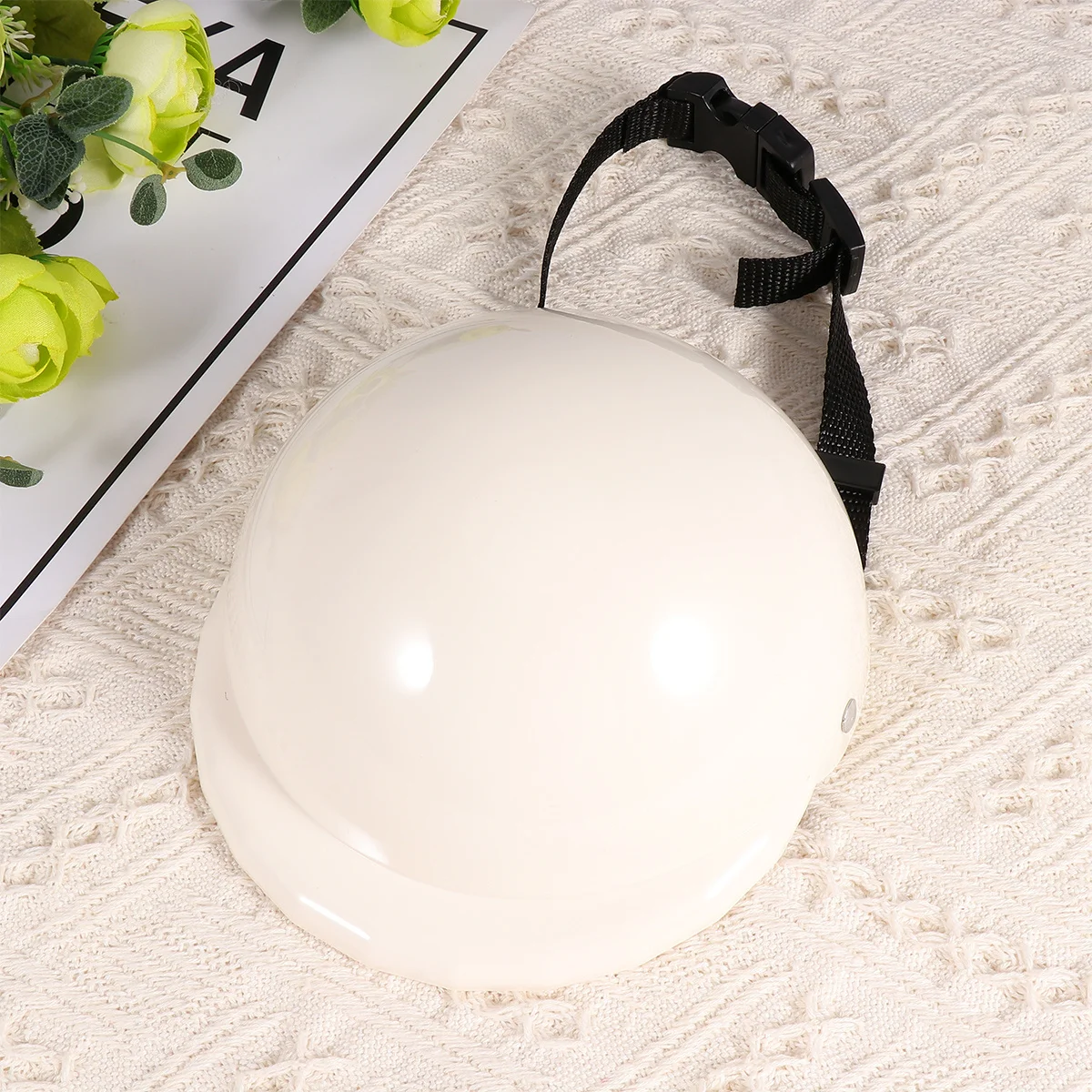 

1Pcs Dog Safety Pet Hat High Quality Impact Resistant Protection from Sunshine Rain Fits Small Puppies Comfortable Fit