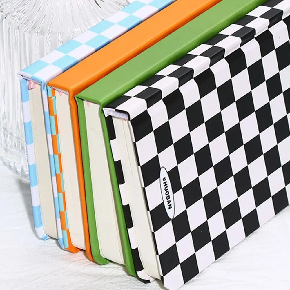 List Weekly Monthly Planner Stationery Plaid Memo Notebook Hand Account Notebook Agenda Diary Book DIY Albums Scrapbooking Book