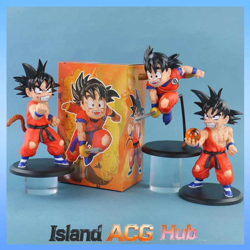 

New Dragon Ball Kid Goku Action Figure Boxed PVC Collectible Anime Figurine Tabletop Decor Gift For Kids Fans