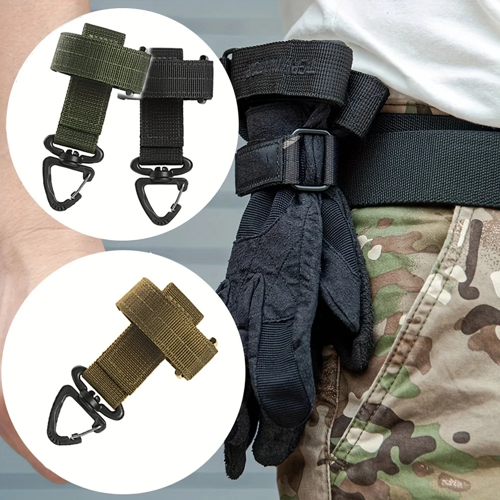 1PC Durable Nylon Glove Hanger, Safety & Convenience Accessory for Outdoor Activities