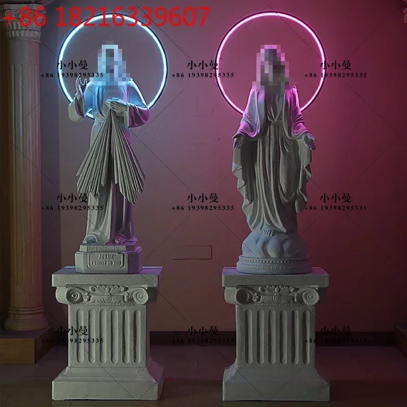 YAO Luminous Special Decoration Decoration Plaster Statue Garden Bar KTV Restaurant Sculpture