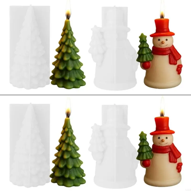 

N2UE Flexible Elastomer Christmas Tree Snowfigure Cast For Easy Making