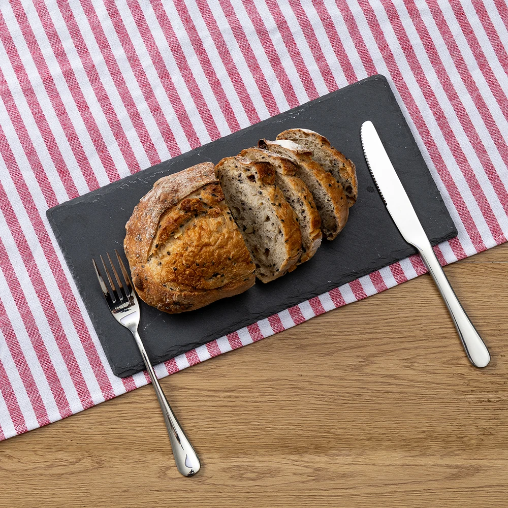 1/4pcs High quality cotton tea towels for drying dishes extra large 50x70cm/19.68x27.55Inch Striped European Style Ultra Absorbe
