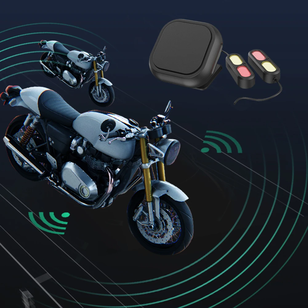 Universal Wave Sensor Lane Change Assist System Lane Change Warning Safety System for All Motorcycles Accessories