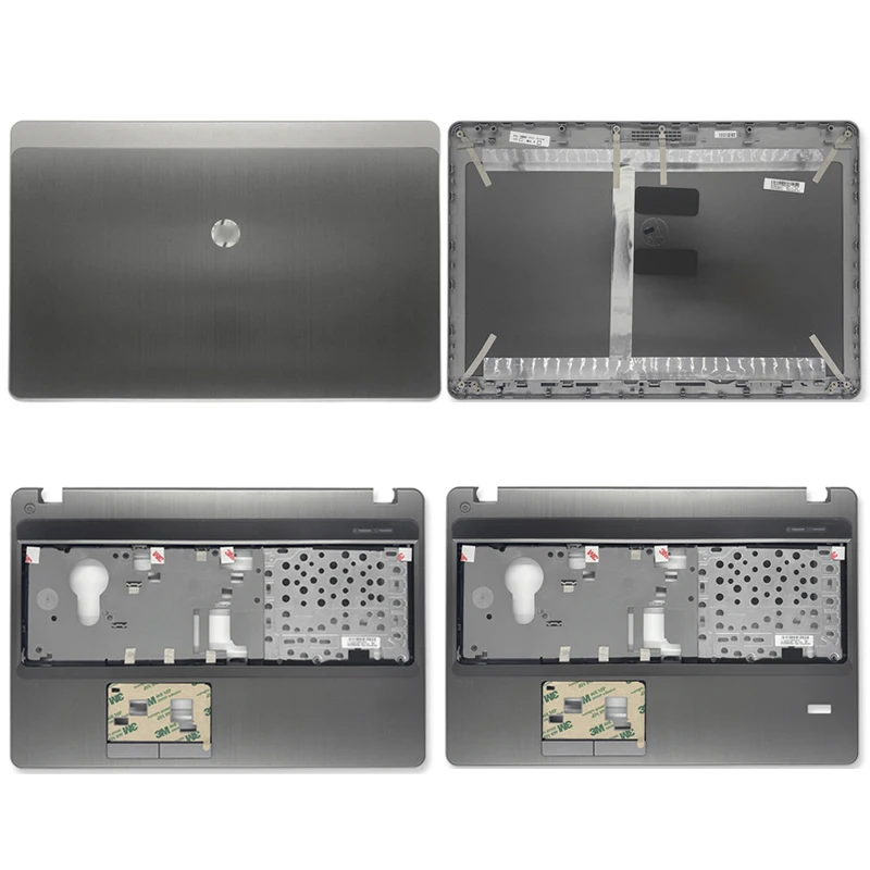 

New for hp probook 4530s 4535s series laptop lcd back cover/palmrest top case shell silver 646269-001