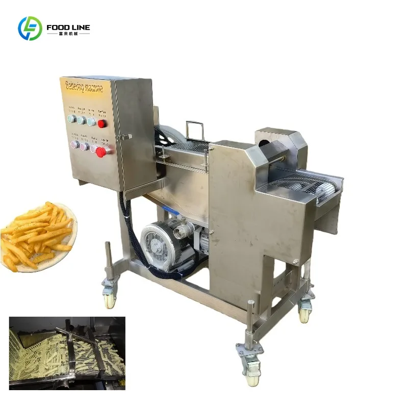 Customized Automatic chicken nugget sizing machine 304 SS 200kg/h 2.5mm conveyor belt 1.05kw multi-voltage, easy to operate