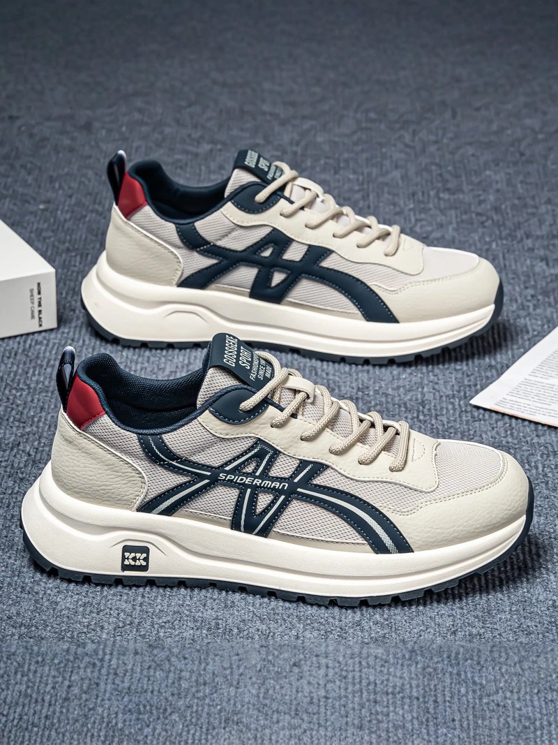 

Men's Outdoor Sports Shoes 2026 New Style Summer Trendy Casual Versatile Thick Bottom Agan Shoes Breathable Mesh Upper