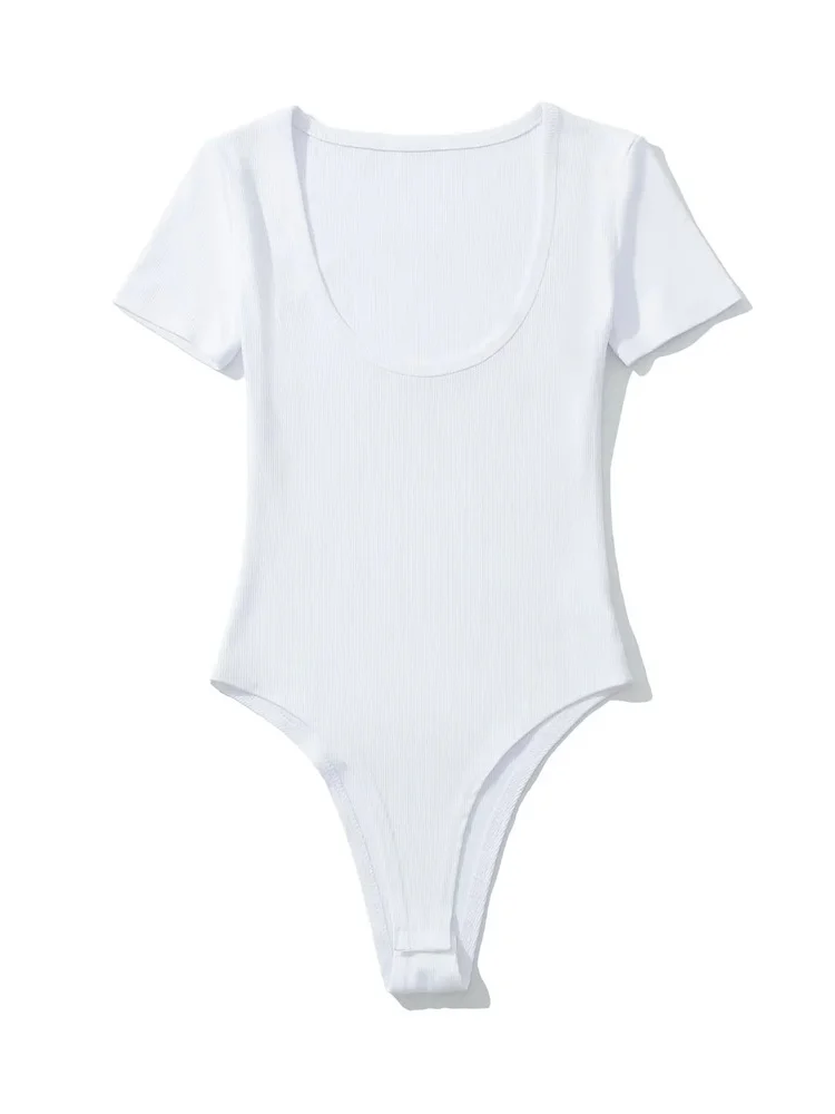 Sexy taglio basso U Ne ort Sve Body donna vestito estivo dimagrante attillato Street Sle vita alta pantaloni ort Base irt