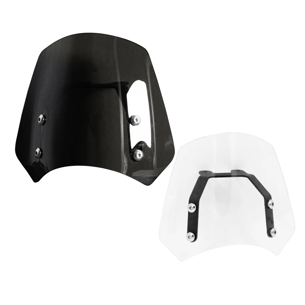 

Customized For BENDA NAPOLEON BOB 500 Motorcycle Retro ABS Plastic Screen Headlight Fairing Windshield Cover