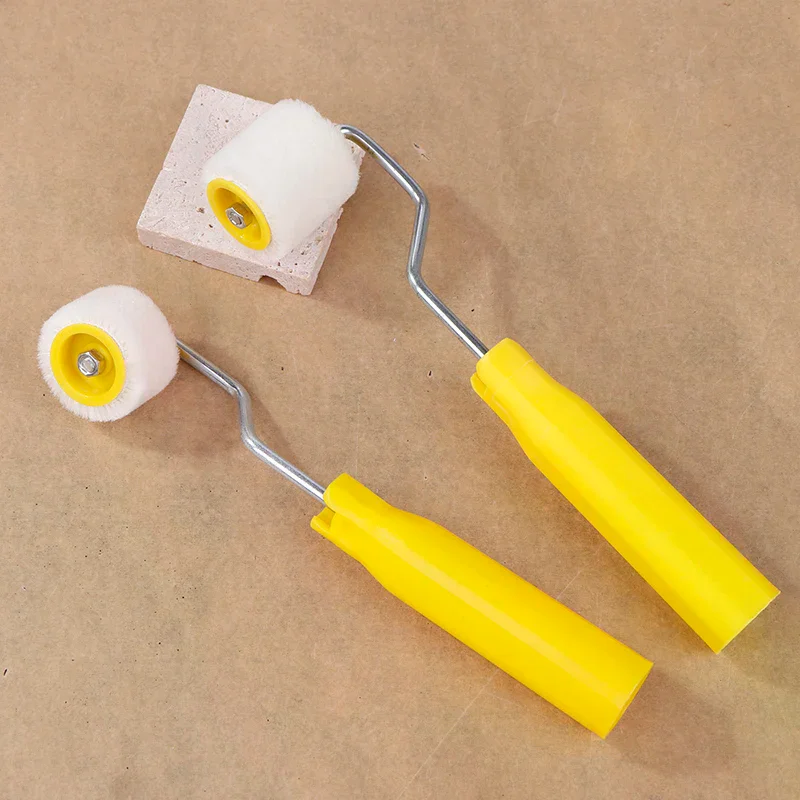 Mini Paint Rollers Doors And Ceilings Wool Brushes Extra Small Paint Touch Up Trim Edge Brush Roller Wall Repair Paint Brush