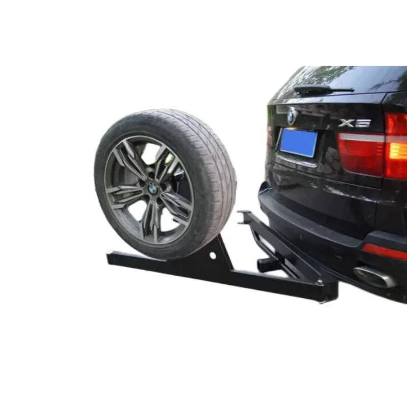 Custom Off Road Foldable Trailer Universal Hitch Spare Tire Carrier for