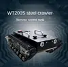 배터리 금속 트랙 모터 충격 흡수 로봇 자동차 STM32 컨트롤러가 장착된 30kg 부하 RC 탱크(FS 핸들 프로그래밍 가능 탱크 포함) 3