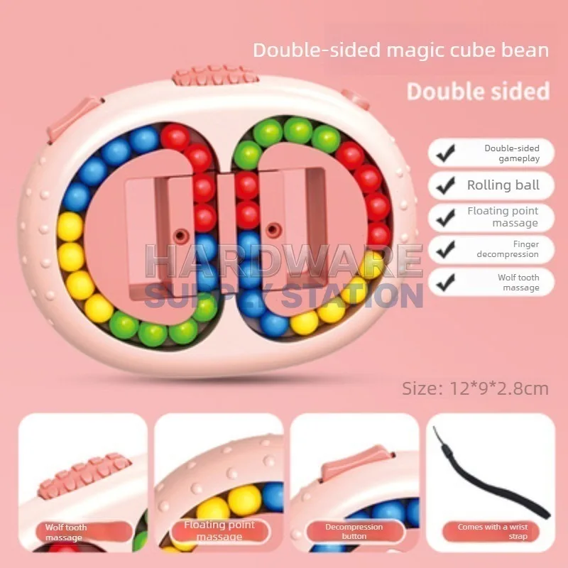 

Декомпрессионные игрушки для детей, универсальный декомпрессионный гироскоп-лабиринт с шестью сторон, подходящий для детского обучения.