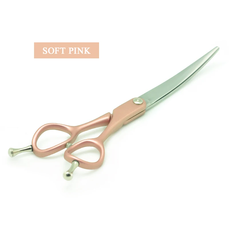 Professional Pet Hair Trimming Scissors 6.25 Inches AUS8 Steel Blade Pet Hair  Cut Curved Scissors for Dog Animal