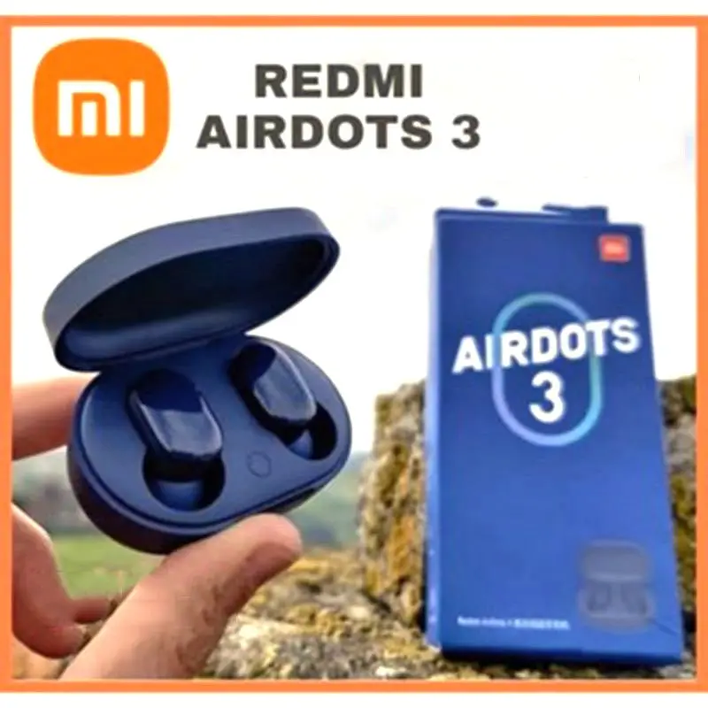 Xiaomi Redmi AirDots 3 Earphone Hybrid Vocalism Wireless Bluetooth 5.2 Mi True Wireless Headset CD-level Sound Quality