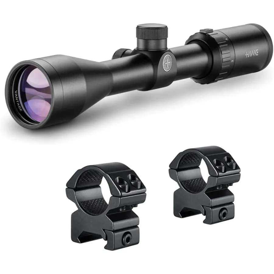 Wasserdichtes, stoßfestes, mit Stickstoff gefülltes Vantage 39 x 40, 1 Zielfernrohr mit 30 30-Duplex-Absehen für Jagd- und taktische Anwendungen. Hoch