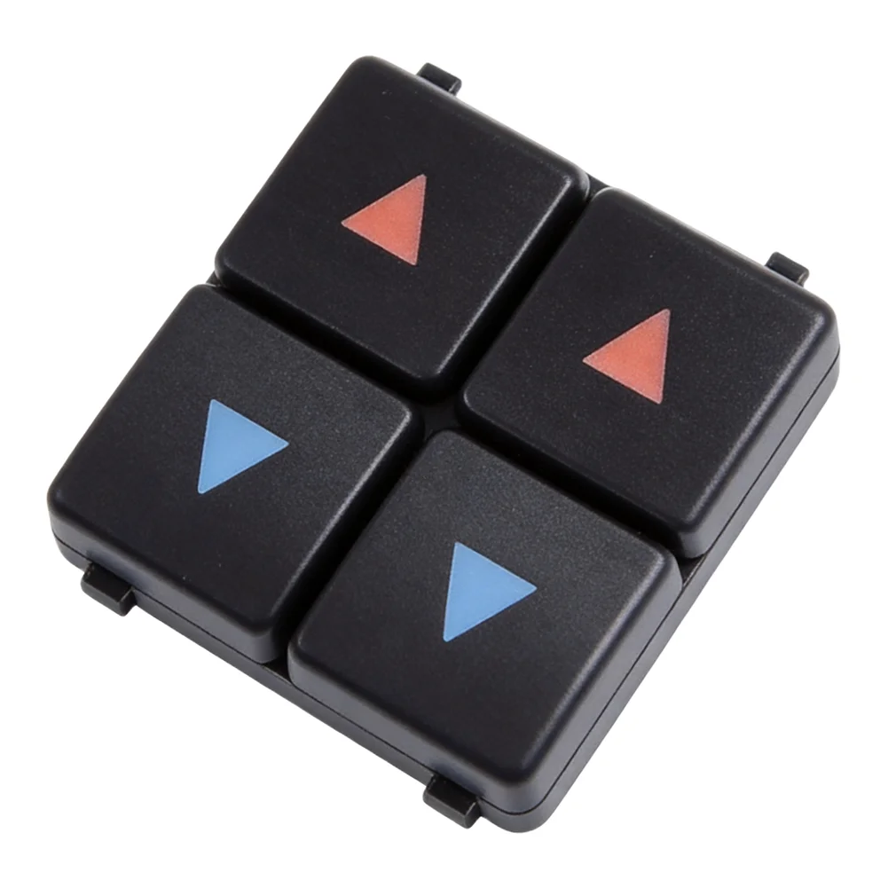 A/Condition Key Cap Switch Buttons Car Climate A C Control Panel 14pieces Black Car Accessories Easily Install Elegant Design