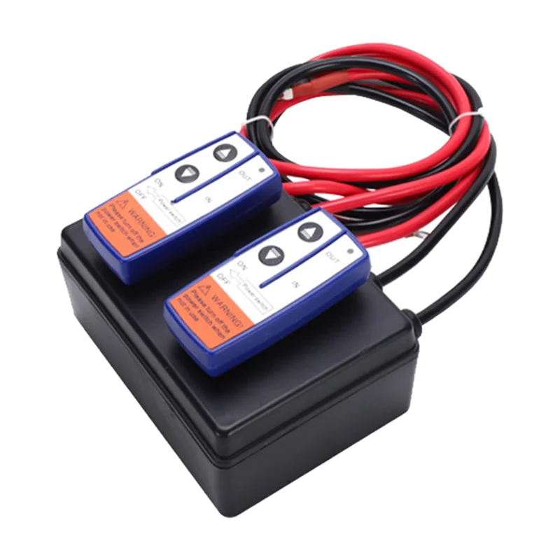 

A64Z 5000 Lbs Electric Winch Control Box Wireless Remote Control 250A Truck Mounted Crane Accessories Winch Control Box Durable
