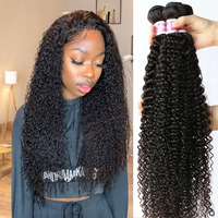 14A Kinky Curly Bundles 100% Human Hair Brazilian Remy Raw Human Hair Bundles Extensions Cheap On Promotion Human Natural Hair