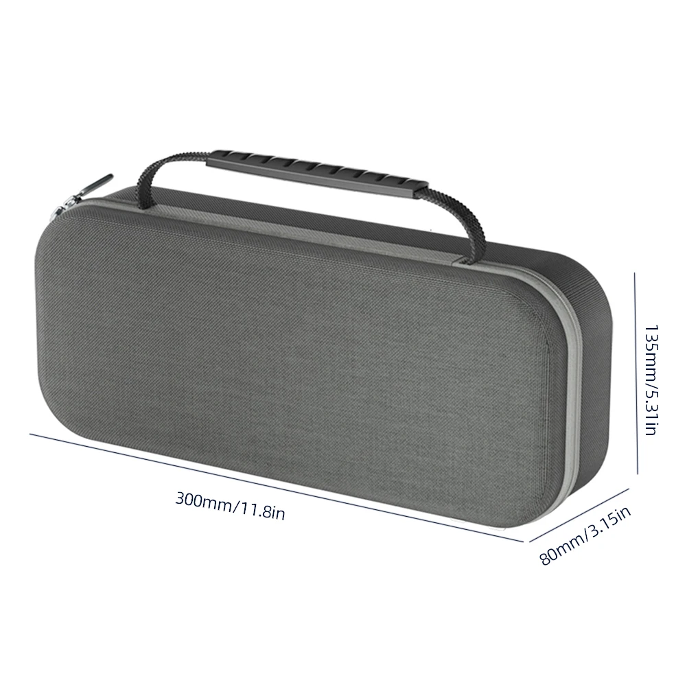 Estuche de transporte duro, bolsa de almacenamiento portátil antiarañazos EVA con bolsillo de malla, estuche rígido para Portal PS5 para Portal PlayStation
