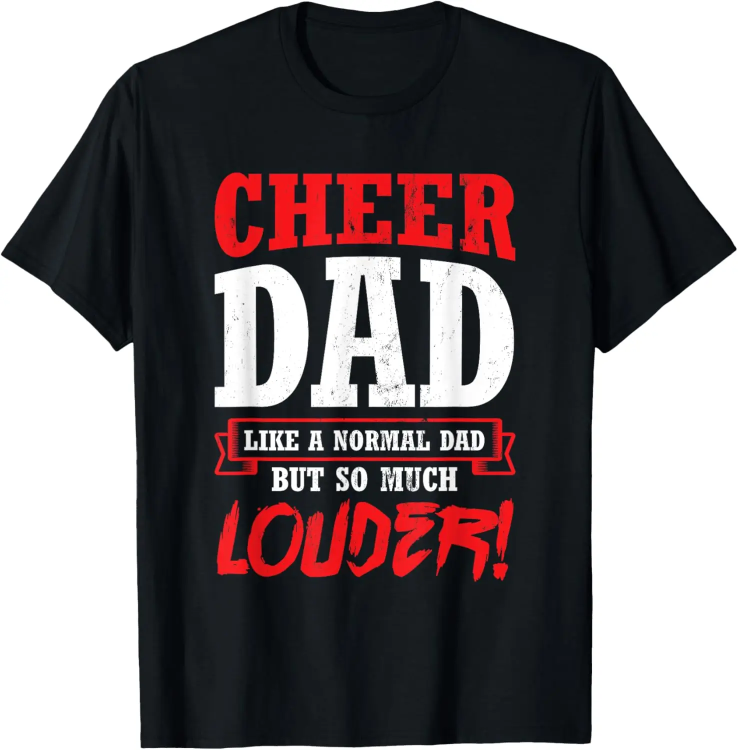 

Футболка Cheer Dad So Much Louder Cheerleader Father Cheerleading