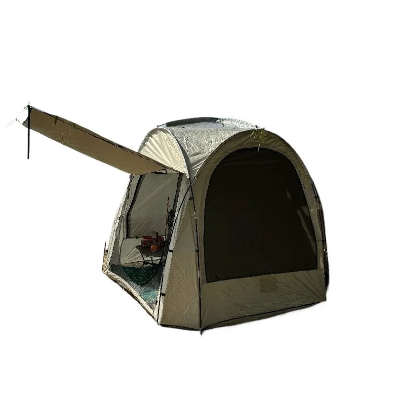 For super panoramic sunroof, one room, one living room, rear extension tent, self-driving tour, rear extension tent, tent